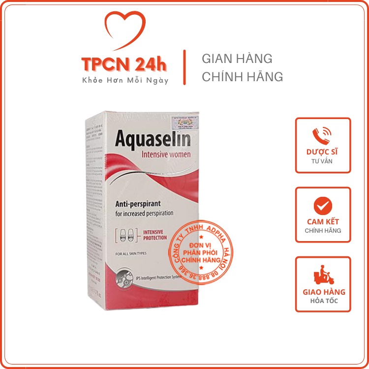 ✅(Che tên) Aquaselin intensive women – Lăn nách nữ loại mạnh (mồ hôi nhiều)