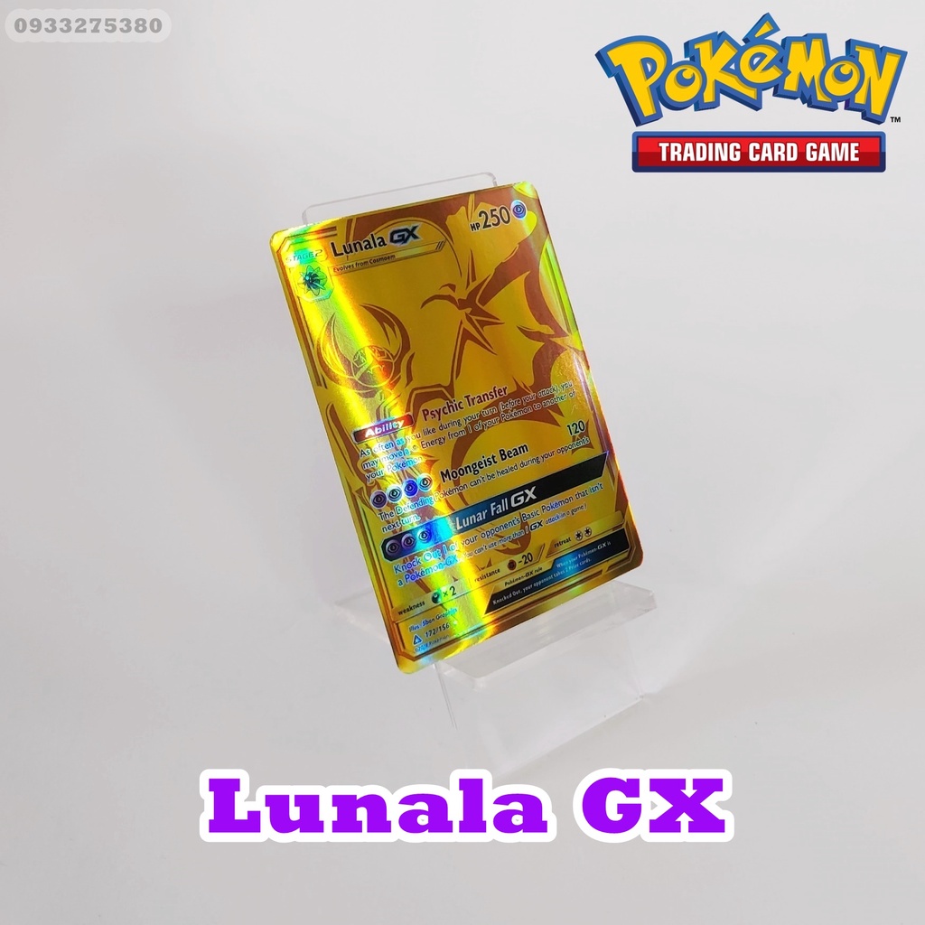 Thẻ bài Pokemon Lunala GX