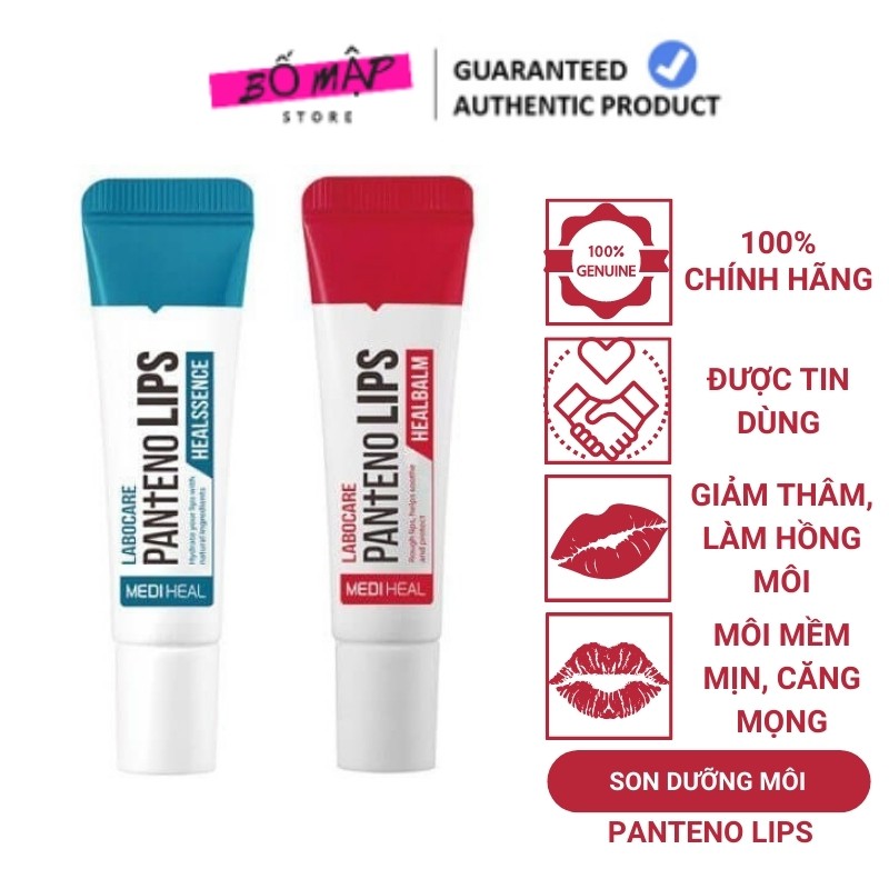 [SALE] [CAM KẾT 100% CHÍNH HÃNG] Son Dưỡng Giảm Thâm Làm Mềm Môi Labocare Panteno Lips Mediheal Hàn Quốc