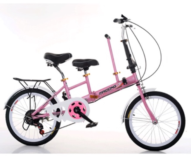 Xe đạp gia đình sz20 sẵn hồng