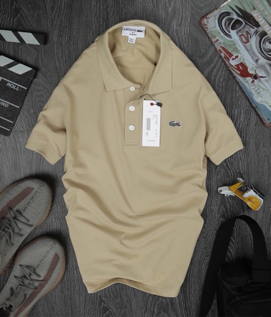 Áo polo Lacostee cotton cá sấu chính hãng
