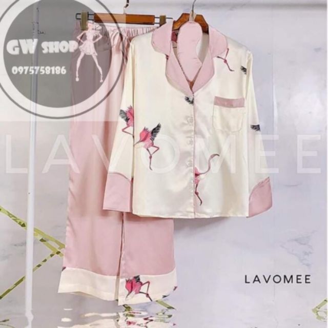 [XẢ KHO] BỘ LỤA HOẠ TIẾT TAY DÀI
