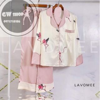 [XẢ KHO] BỘ LỤA HOẠ TIẾT TAY DÀI