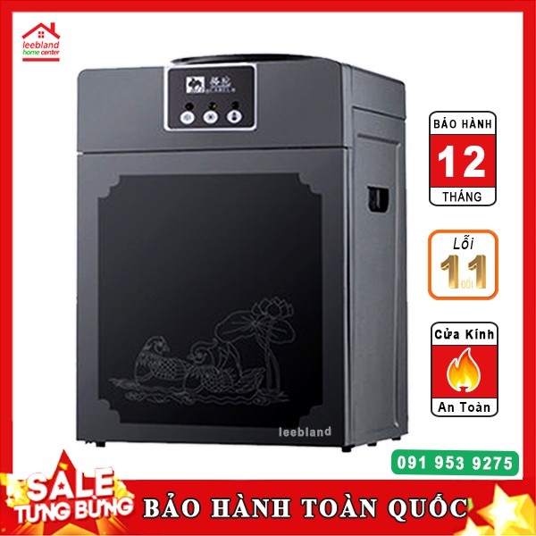 Cây nước nóng úp bình Camel HC80KM Cửa nhựa ABS bảo vệ Máy nước nóng mini để bàn sử dụng bình úp - home center leebland