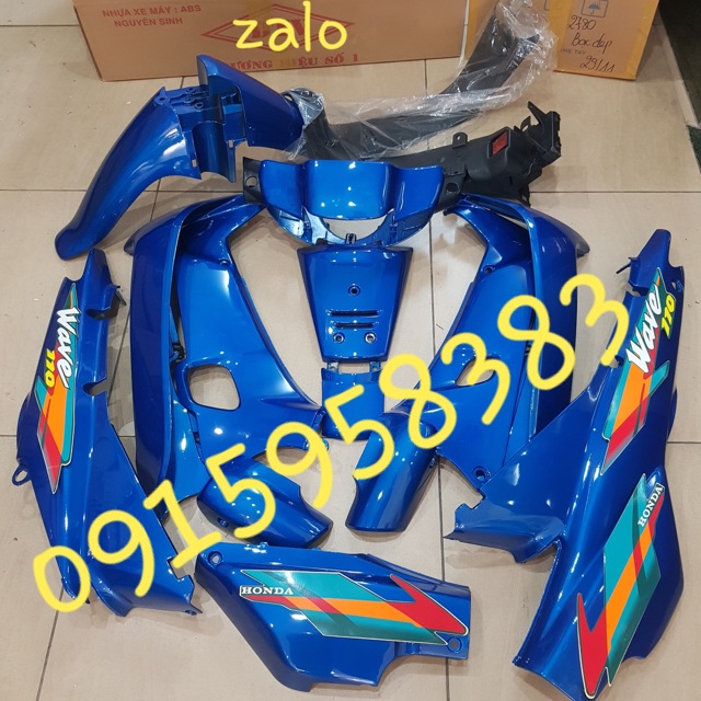 Dàn áo Cao cấp wave thái- wave anpha xanh dương