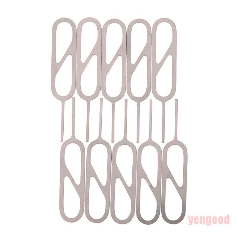 Bộ 10 Dụng Cụ Tháo Sim Bằng Thép Không Gỉ Tiện Lợi