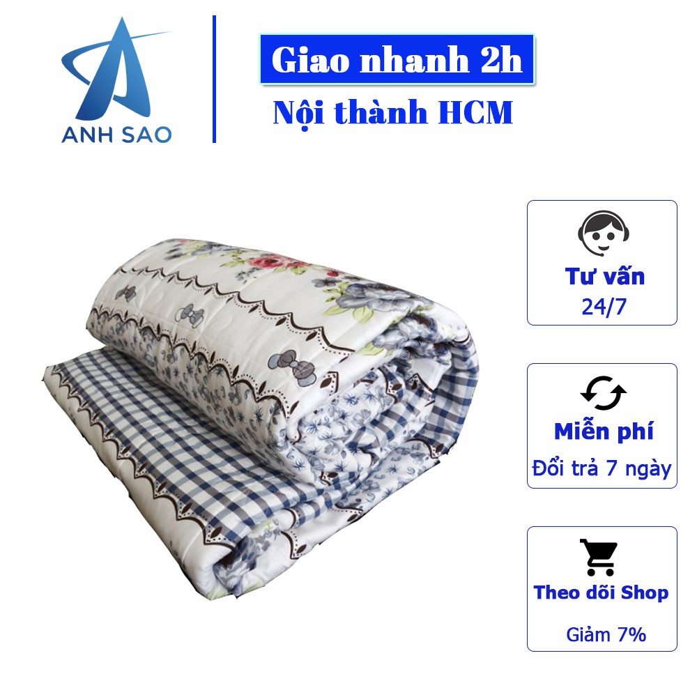 Chăn Mền chần gòn cotton Cao cấp Ánh Sao - KT 160 x 180 cm
