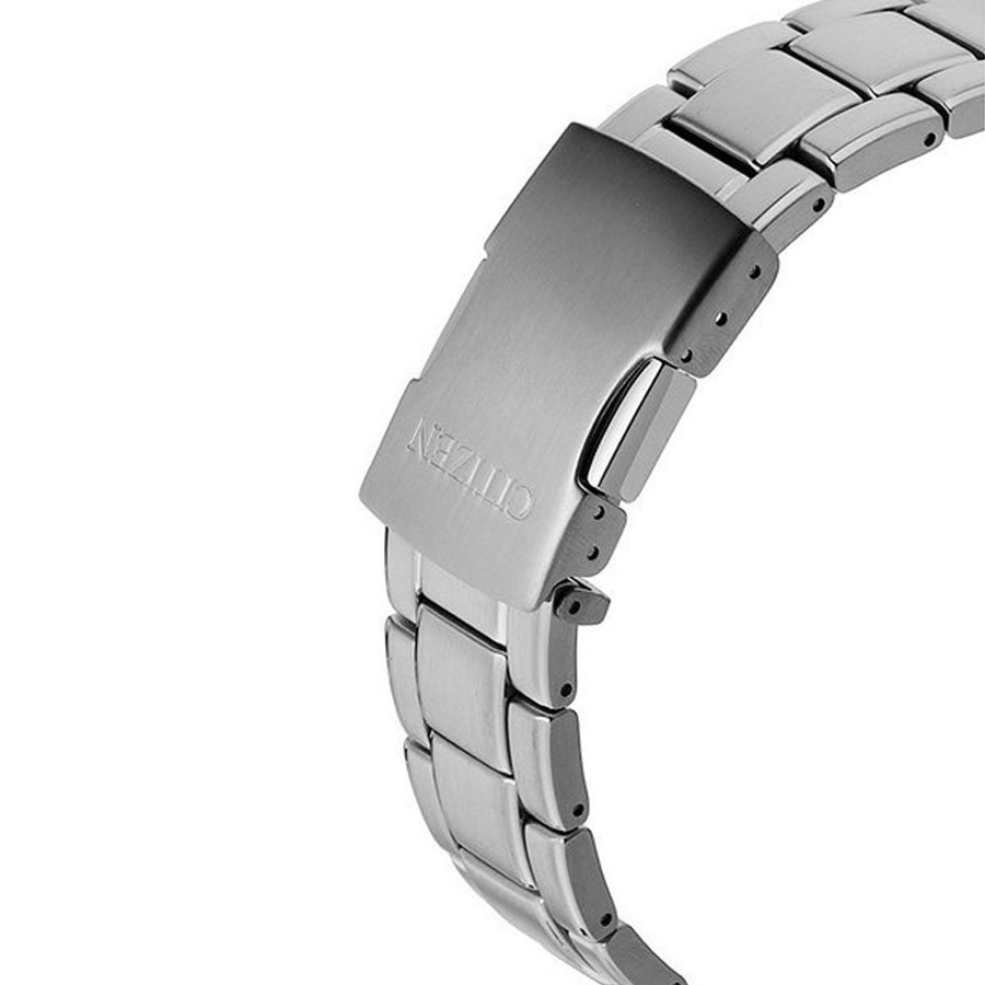 Đồng Hồ Nam Citizen Đa Chức Năng Dây Thép Không Gỉ AT8015-54A - Mặt Trắng (Sapphire)