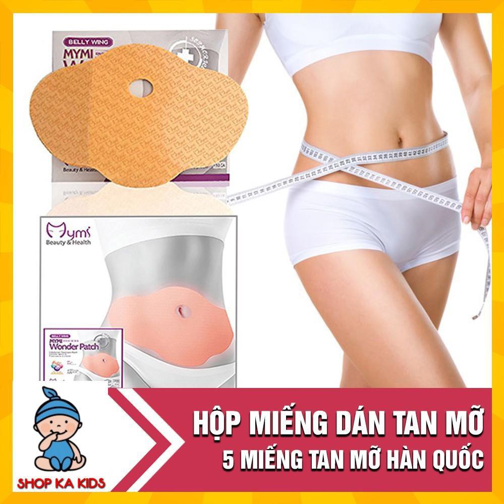 Combo 3 hộp miếng dán tan mỡ bụng Mimi Wonder Path Hàn Quốc (KHÔNG NÓNG)
