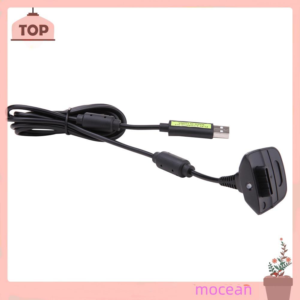 Dây Cáp Sạc Usb 1.8m Cho Tay Cầm Chơi Game Xbox 360