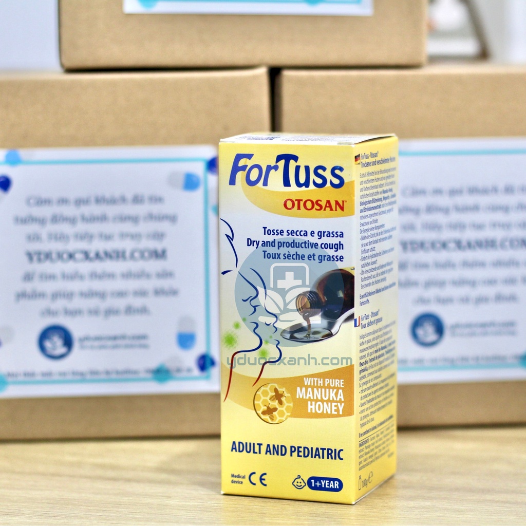 Mua  FORTUSS COUGH SYRUP, 180g, Siro giảm ho cho bé, trẻ em - Y Dược Xanh
