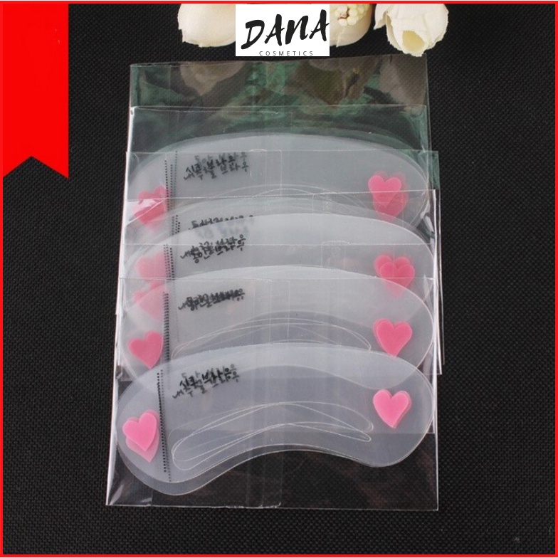 Khuôn kẻ lông mày tiện dụng khung vẽ chân mày giúp vẽ mày nhanh chóng và chính xác nhỏ gọn tiện lợi DANA