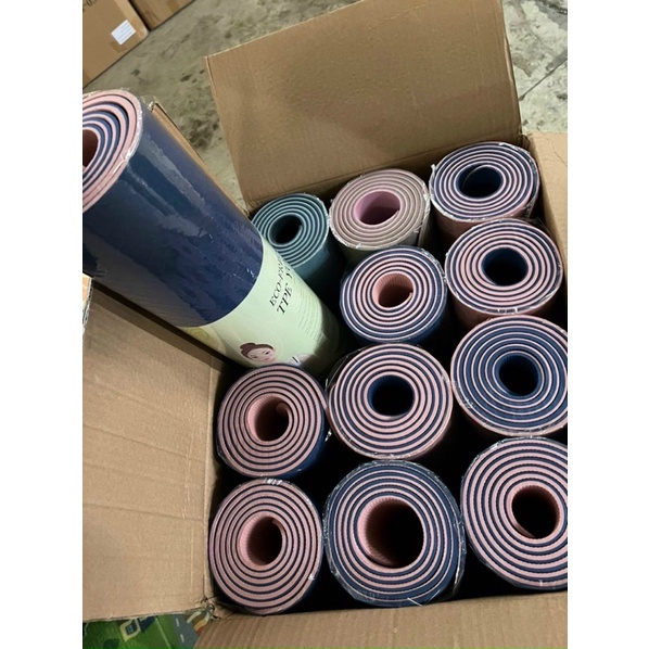 THẢM TẬP YOGA, TẬP GYM TPE CAO CẤP CHỐNG TRƠN TRƯỢT