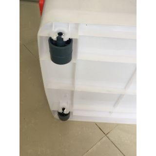 Thùng vuông có bánh xe 15l
