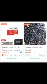 Thẻ Nhớ MicroSDHC 32GB Evo Plus 95MB/s + ADAPTER