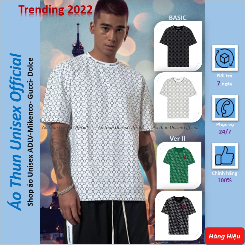 Áo Cộc Tay Nam MAISON MIKENCO 20 Mẫu Hot Áo Thun Tay Lỡ Unisex Form Rộng Chất Cotton Cực Thoáng Mát