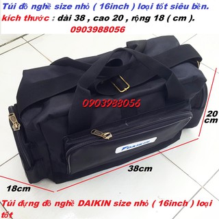 Túi đựng dụng cụ sữa chữa đồ nghề DAIKIN,PNASONIC ( 16inch ) loại tốt siêu dày