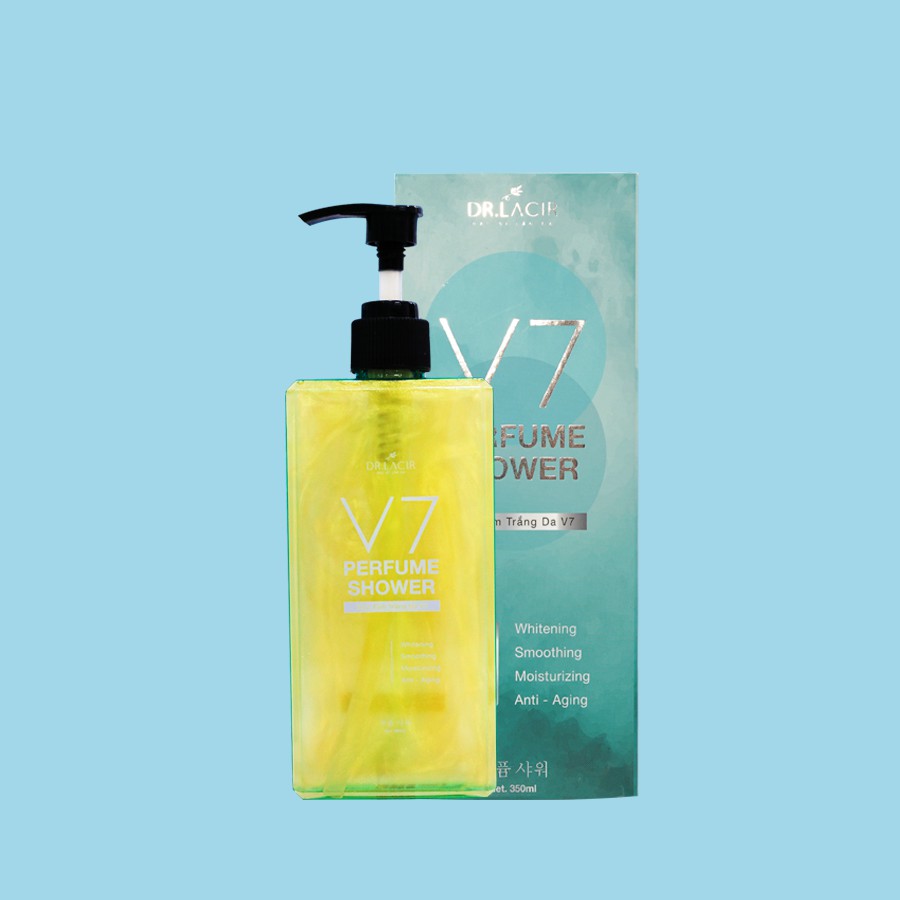 Bergamot V7 Perfume Shower Dr.Lacir Sữa Tắm Tinh Thể 350ml