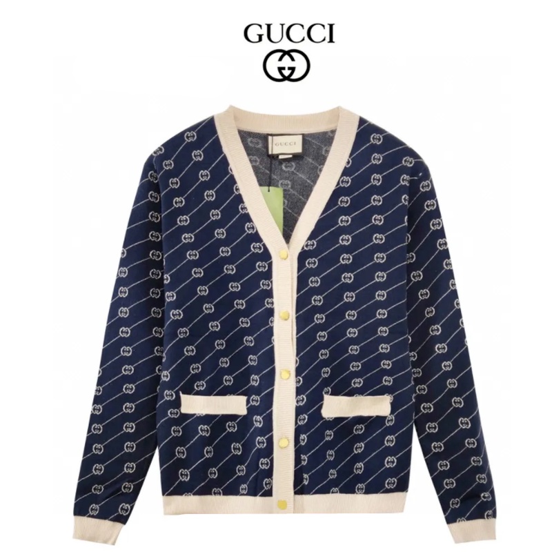 Áo khoác cardigan Gucci kiểu dáng thời trang 2021 100%