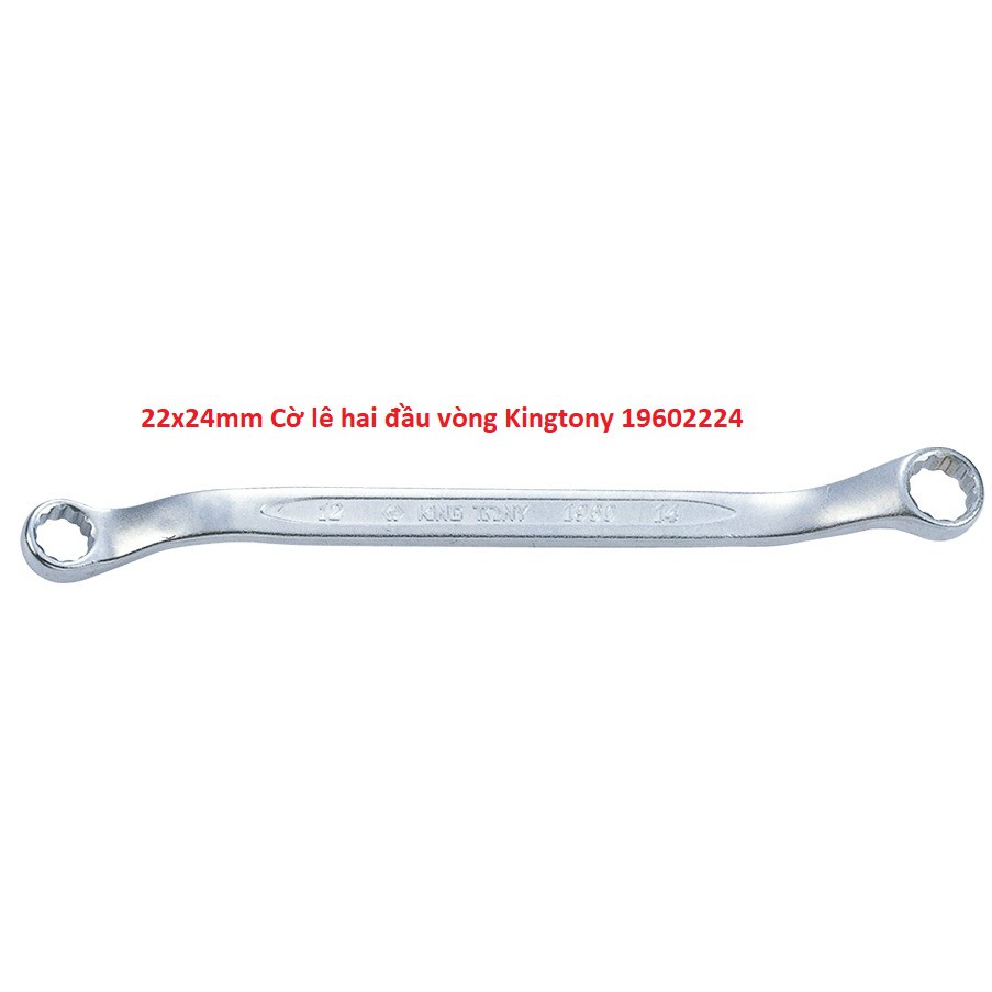 22x24mm Cờ lê hai đầu vòng Kingtony 19602224