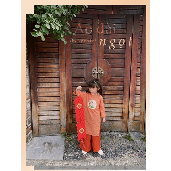 SET ÁO DÀI TẾT CHO BÉ ( KÈM QUẦN)