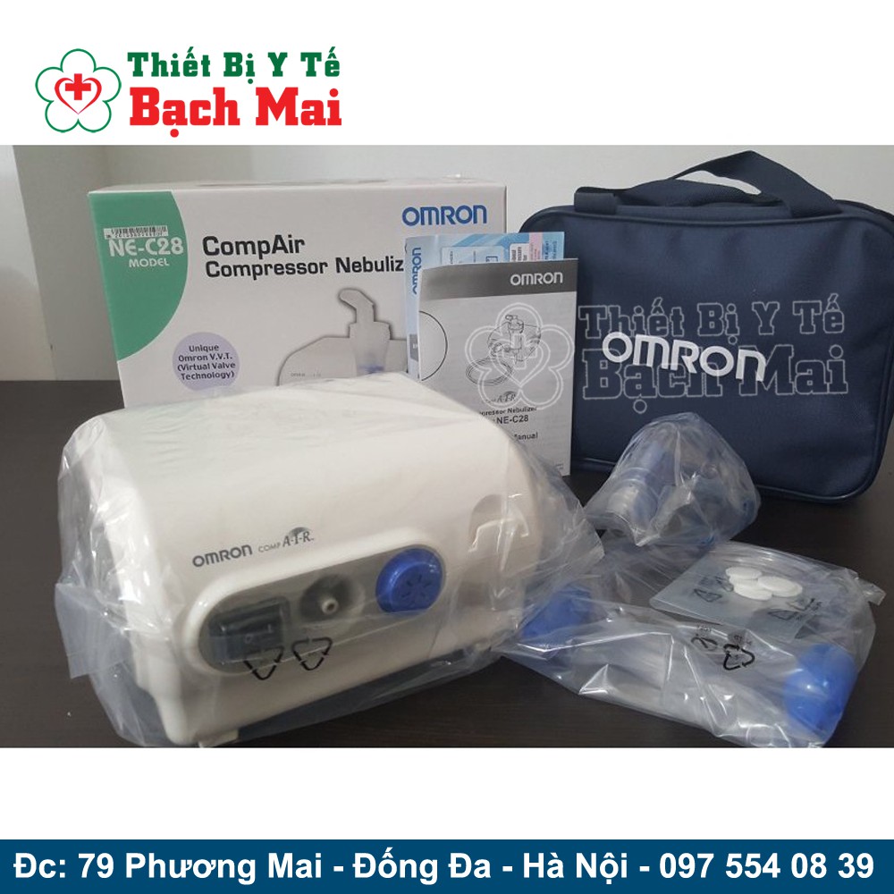 Máy Xông Khí Dung OMRON NE C28 [Chính Hãng Nhật Bản]