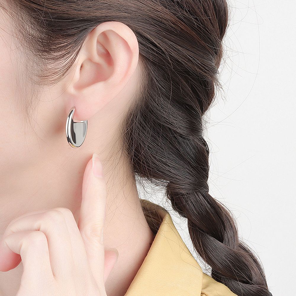 Khuyên Tai Dạng Vòng Thiết Kế Độc Đáo Thời Trang Cho Nữ