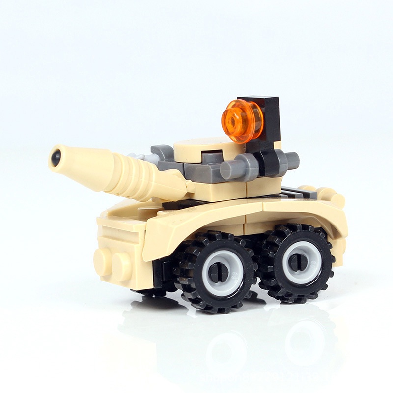 LEGO Mini Đồ chơi lắp ráp mô hình, máy bay, xe tăng, xe cảnh sát, xe quân sự đồ chơi cho bé dạng hộp mini 29CT