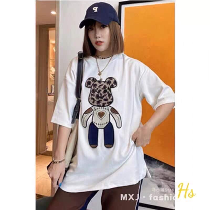 Áo gấu bông trái tim HSU1