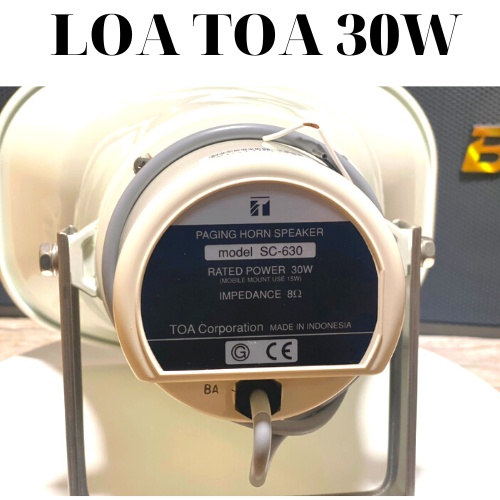 Loa phóng thanh toa 30W SC-630 hàng chính hãng Indonesia