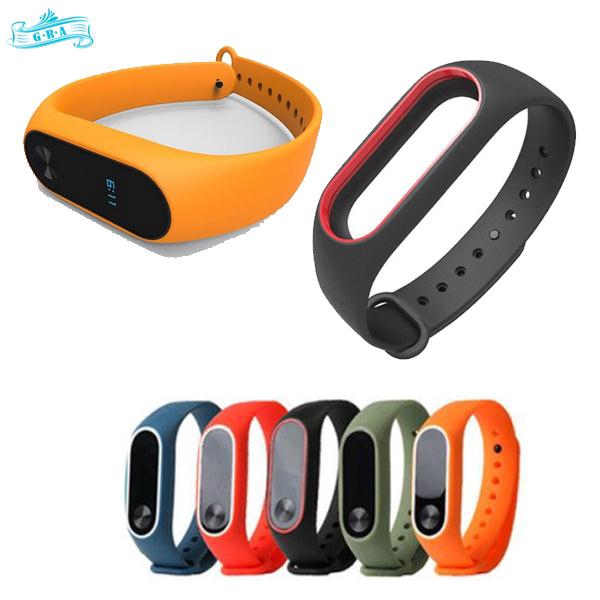 Dây đeo tay thay thế chất liệu silicon cho Xiaomi Mi Band 2