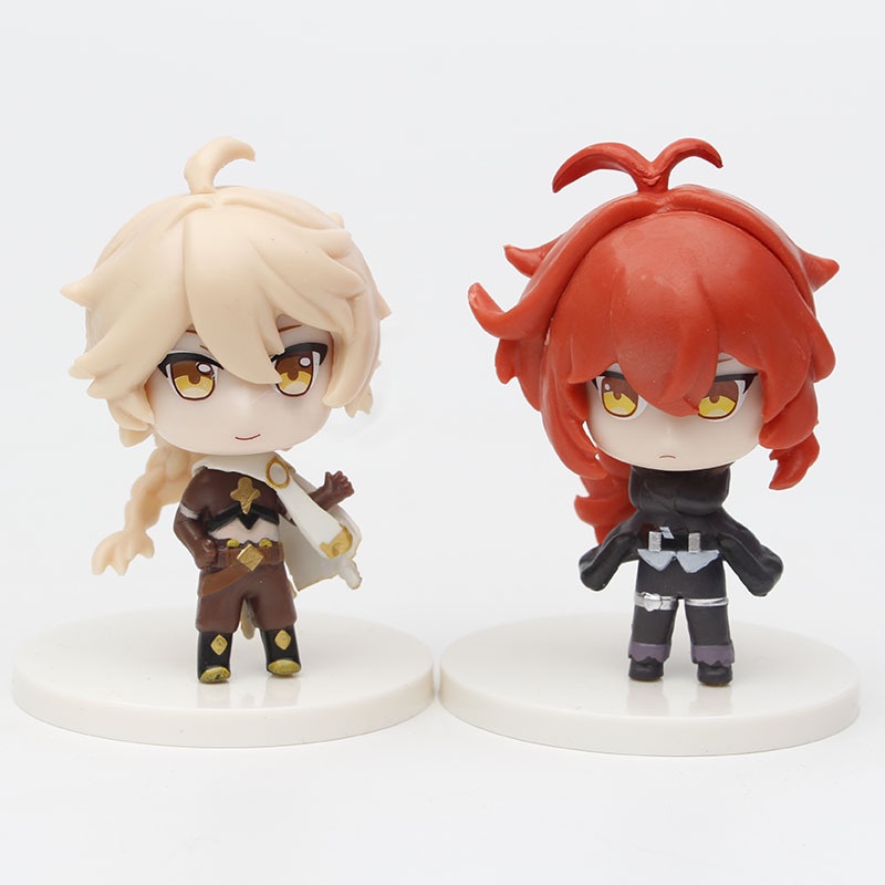 Bộ 6 Mô Hình Nhân Vật Trong Genshin Impact Game Action