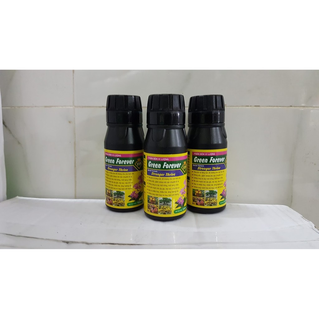 Phân bón vi lượng Green Forever (chai 100ml)