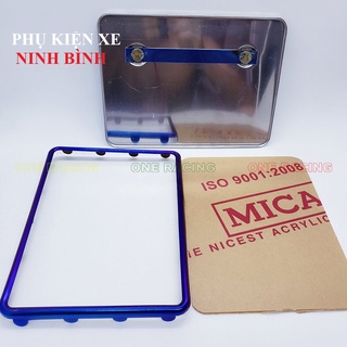 Khung Biển Số, Viền Biển Số 7 Màu Titan Cực Chất, Kèm Tấm Ốc Vít Đầy Đủ Phụ Kiện