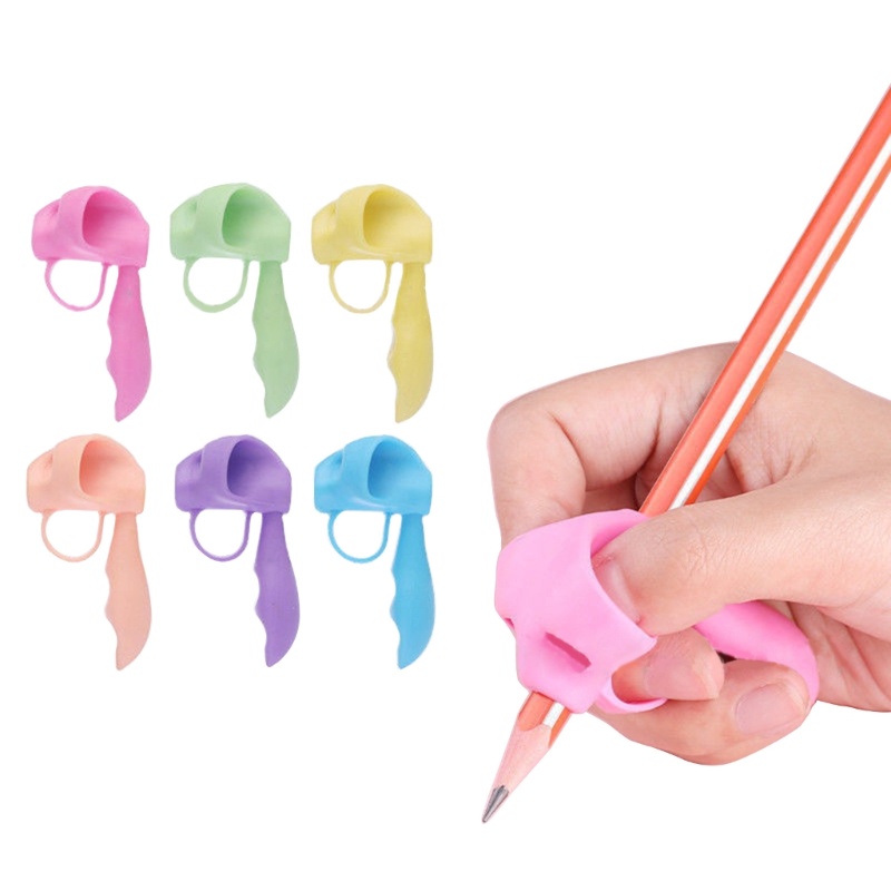 Giá Đỡ Bút Chì 6 Ngăn Bằng Silicone Tiện Dụng