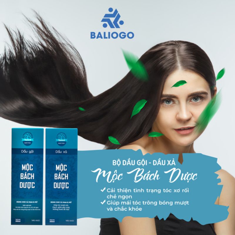 Dầu Gội Xả Mộc Bách Dược BaLi 300ml.