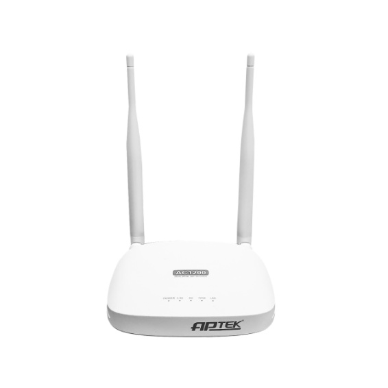 Wifi Router APTEK A12 Băng Tần 5Ghz Chuẩn AC1200/ 867Mbps -Thay Thế A112E - Phát Sóng Cực Mạnh.