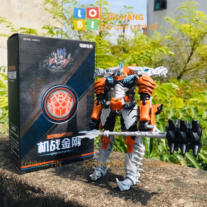 Đồ chơi ô tô mô hình hợp kim Optimus Prime/Bumblebee/Grimlock/Slug - TRANSFORMERS biến hình Robot -  Lobikids