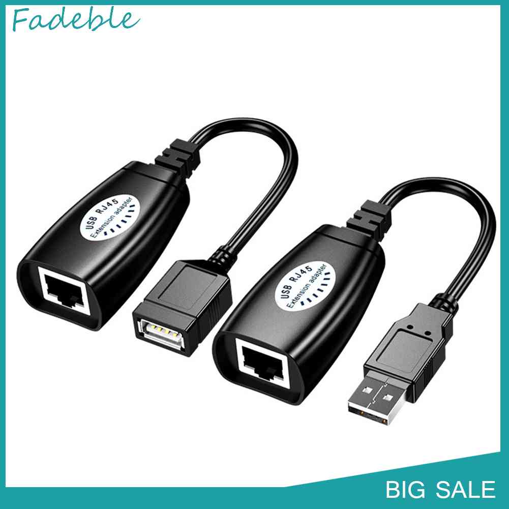 Cáp Khuếch Đại Tín Hiệu Mở Rộng HW-RJ11 USB Sang RJ45 Network LAN