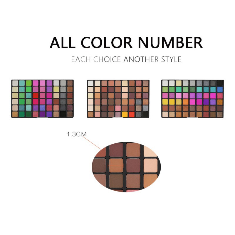[Hàng mới về] Bảng phấn mắt trang điểm chuyên nghiệp 162 màu thời trang | BigBuy360 - bigbuy360.vn