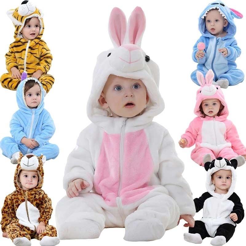 Bộ Đồ Ngủ Liền Thân Cosplay Nhân Vật Hoạt Hình Rm19 Cho Bé