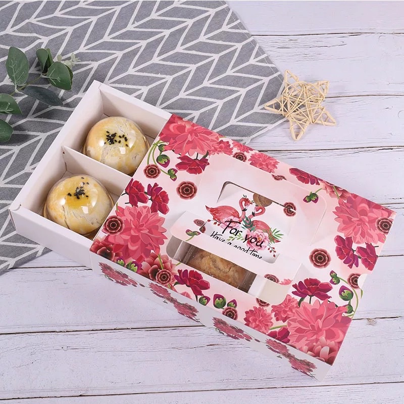 10 bộ vỏ hộp giấy 6 bánh 75gr( không kèm túi xách)