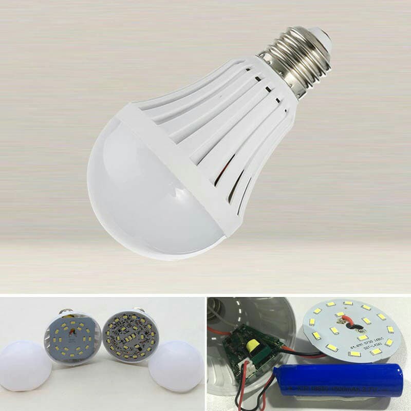 Đèn Led Khẩn Cấp Bóng Đèn 5W / 7W Đèn Led Có Thể Sạc Lại Ổ Đĩa Hiện Tại Không Đổi E27