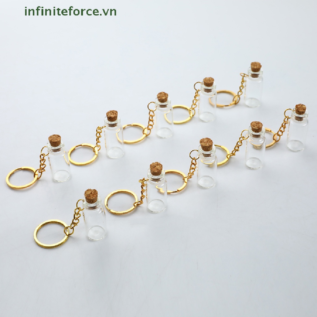 Set 5 Lọ Thủy Tinh Mini Có Nút Bần Điều Ước