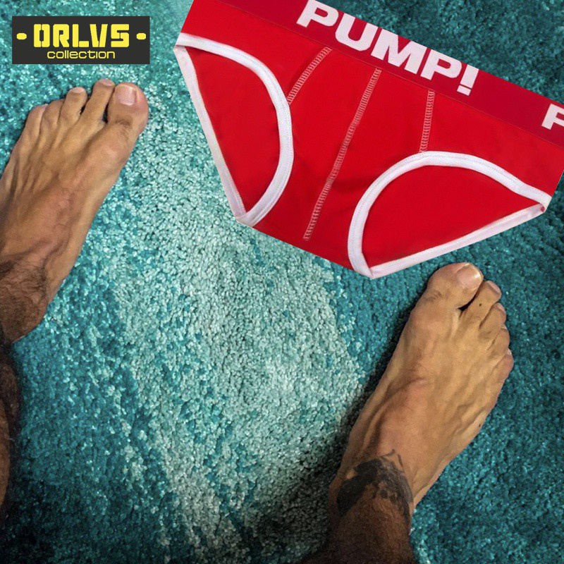 Quần lót thể thao ORLVS Pu5107 cotton mềm mại thoáng khí nhanh khô cạp thấp thời trang cho nam