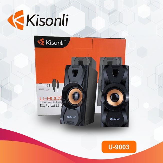 Loa máy tính 2.0 Kisonli U-9003