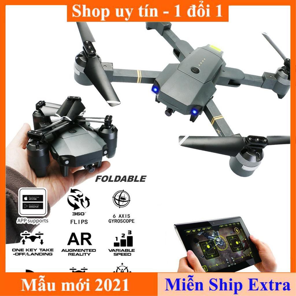 Flycam mini, Máy bay điều khiển từ xa XT-1 kết nối Wifi quay phim chụp ảnh Full HD 720P  - Bảo hành 1 - 1
