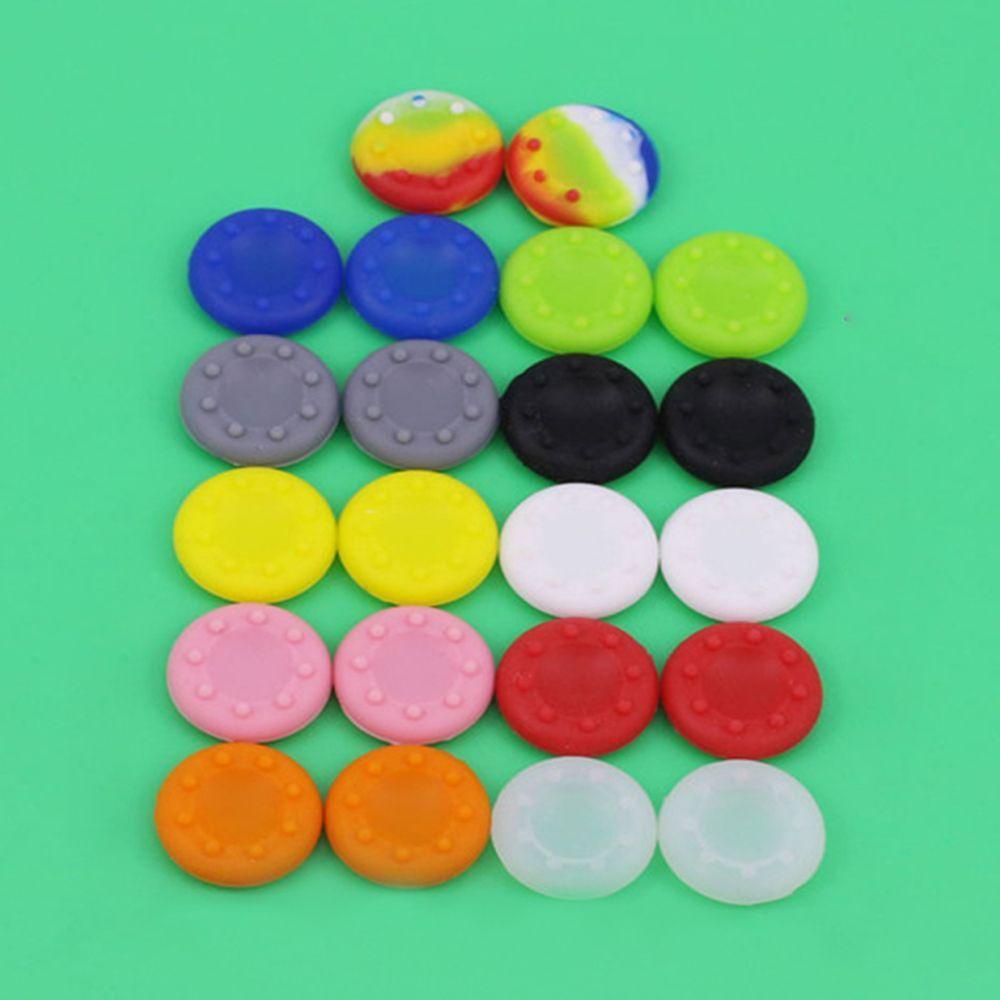 Set 10 Vỏ Bọc Nút Điều Khiển Chống Trượt Nhiều Màu Sắc Cho PS3 PS4 360