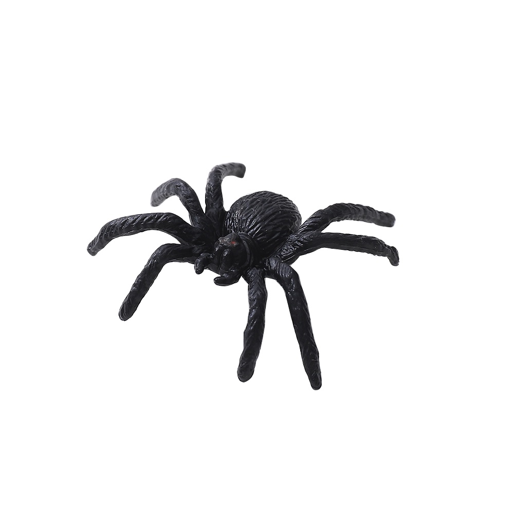 10 Con Nhện Giả Bằng Nhựa Dùng Trang Trí Halloween