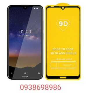 Kính cường lực 9D Full màn hình cho điện thoại Nokia 2.2, Nokia 3.2, Nokia 7.2, Nokia 2.3